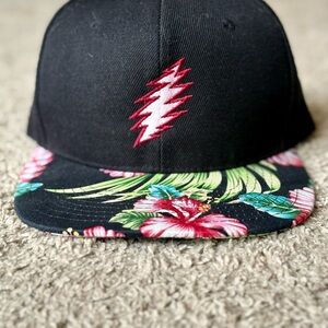 Grateful Dead Flat Brim Cap